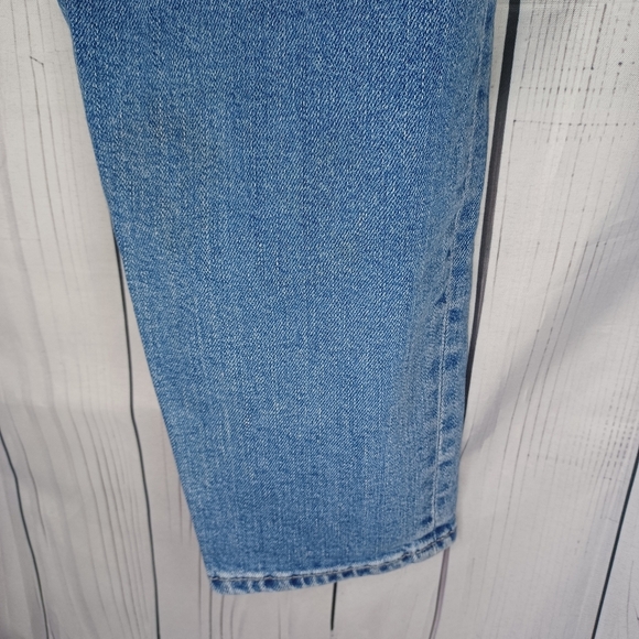 Lucky Brand Ava Skinny Embroidered Blue Jeans with Floral Design - Picture 16 of 16